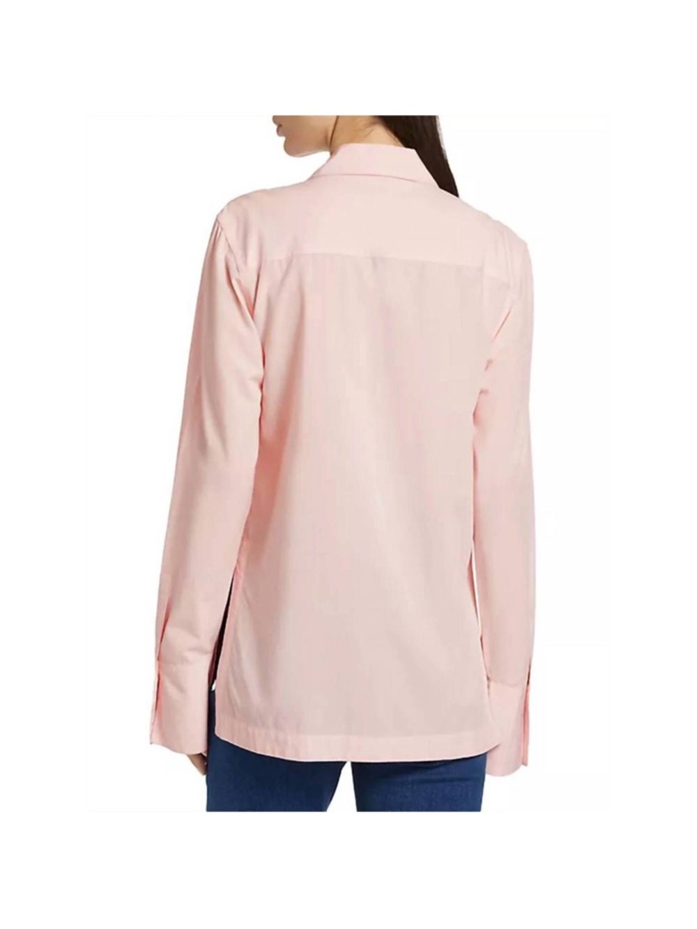 Derek Lam 10 Crosby Valera Pleated Cotton-Blend Shirt NWT size Medium - Picture 5 of 9